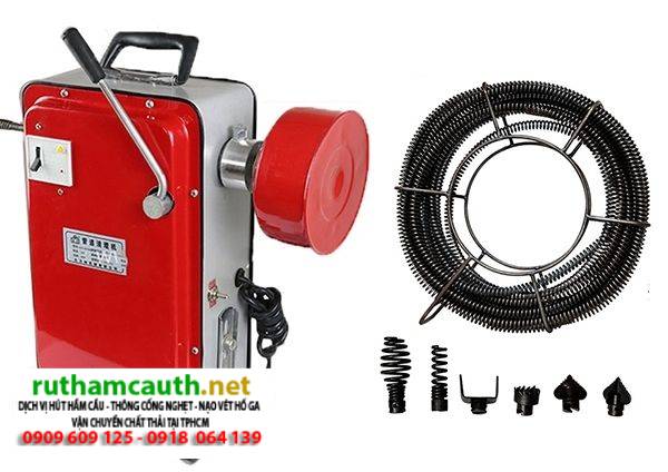 Dụng Cụ Thông Cống Áp Suất Cao Cho Nghẹt Nặng