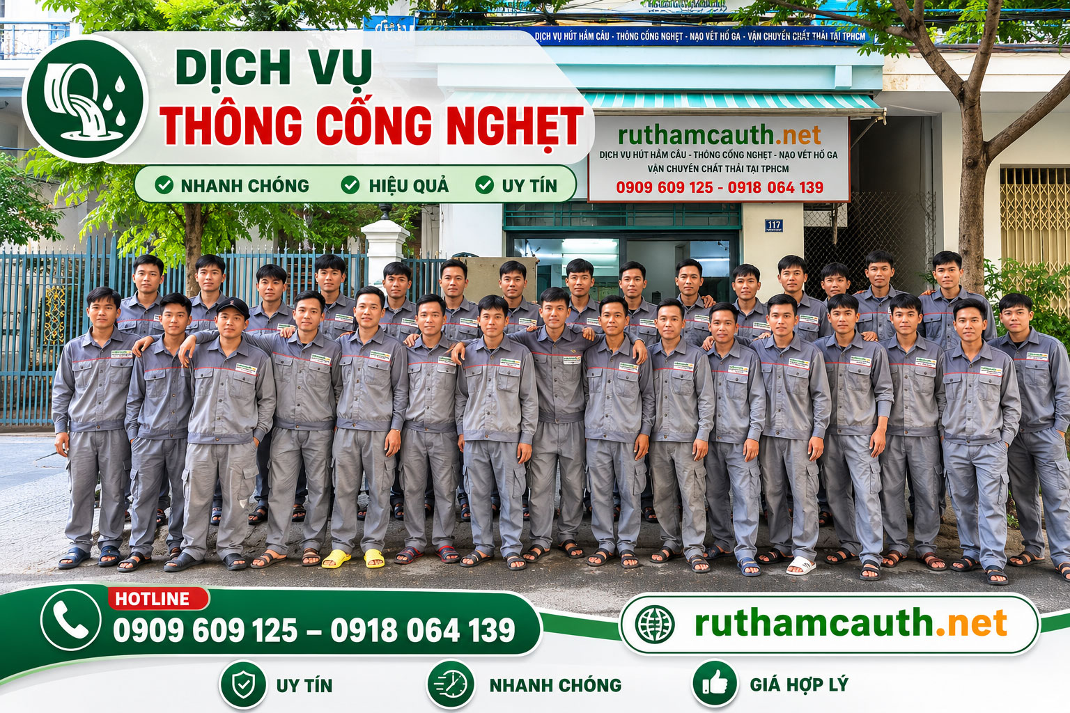 Thông Cống Nghẹt Tuấn Thanh: Giải Pháp Nhanh Chóng, Hiệu Quả