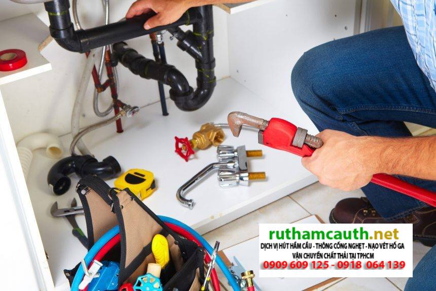 Hướng dẫn cách thông ống nước sinh hoạt bị tắc