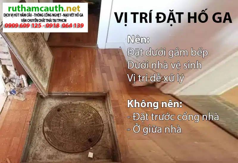 Khoảng cách giữa các hố ga thoát nước thải tiêu chuẩn nhất
