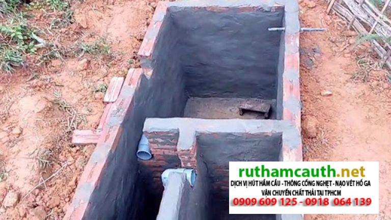 Bể Phốt 4 Ngăn Tự Hoại Có Ngăn Lọc (tư vấn từ A-Z)