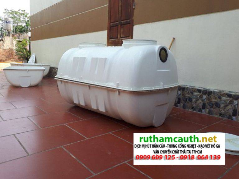 Bể Phốt 4 Ngăn Tự Hoại Có Ngăn Lọc (tư vấn từ A-Z)