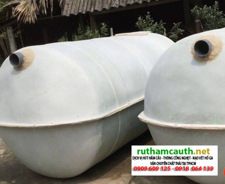 Bể Phốt 4 Ngăn Tự Hoại Có Ngăn Lọc (tư vấn từ A-Z)