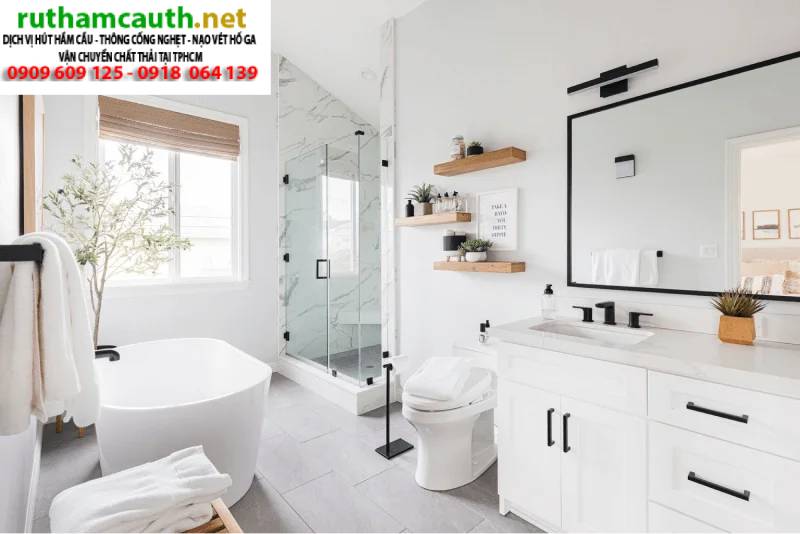 Kích thước phòng vệ sinh tiêu chuẩn hiện nay là bao nhiêu?