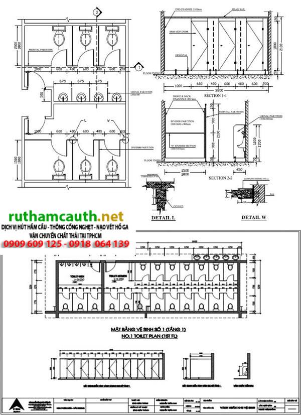 Kích thước phòng vệ sinh tiêu chuẩn hiện nay là bao nhiêu?