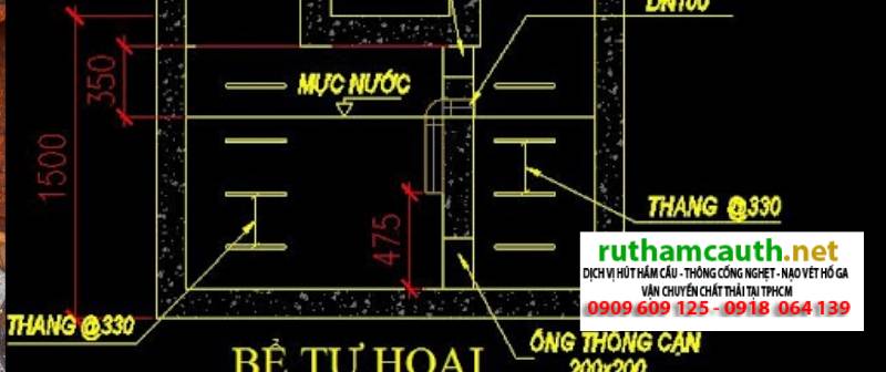 Kích Thước Xây Bể Phốt Gia Đình Đúng Tiêu Chuẩn 2025