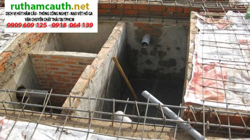 Cách làm hầm rút nước thải cho hộ gia đình