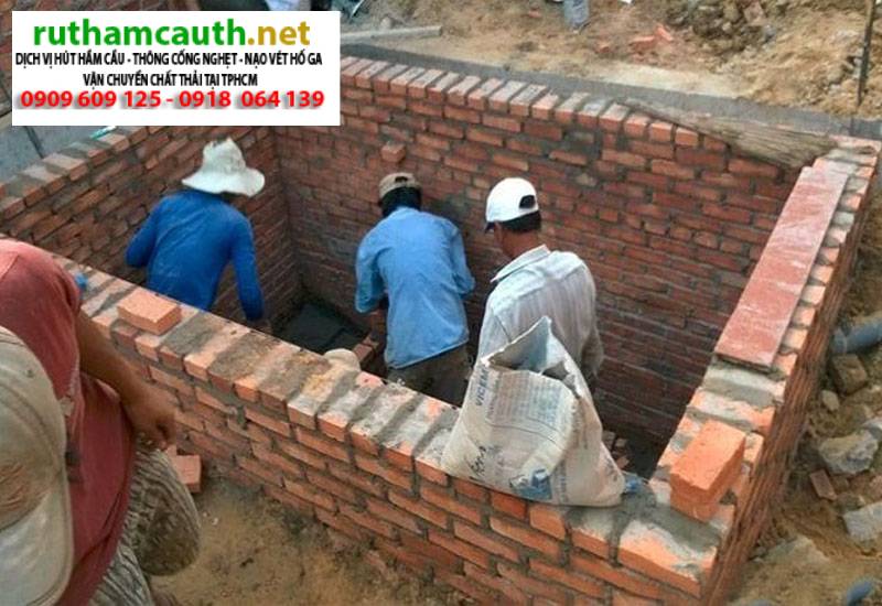 Cách làm hầm rút nước thải cho hộ gia đình