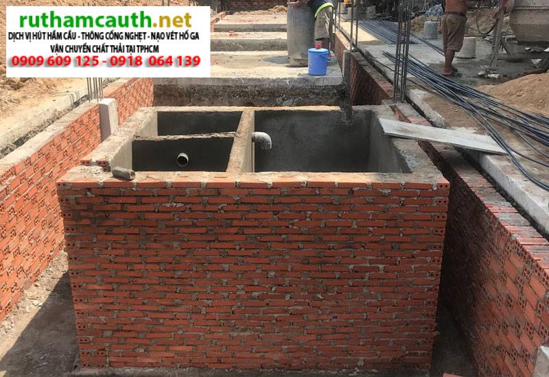 Cách làm hầm rút nước thải cho hộ gia đình