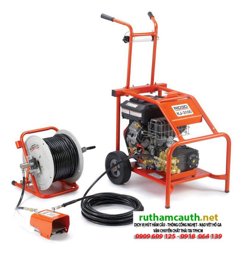 Hướng Dẫn Thông Cống Bằng Máy Thông Cống Áp Lực Nước