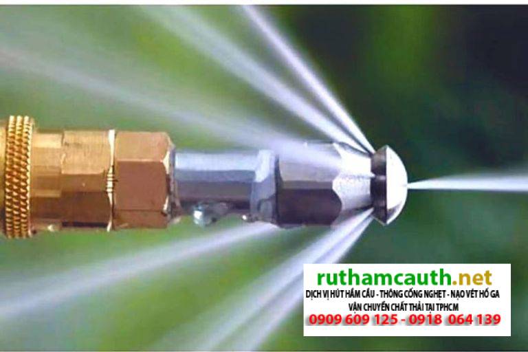 Hướng Dẫn Thông Cống Bằng Máy Thông Cống Áp Lực Nước