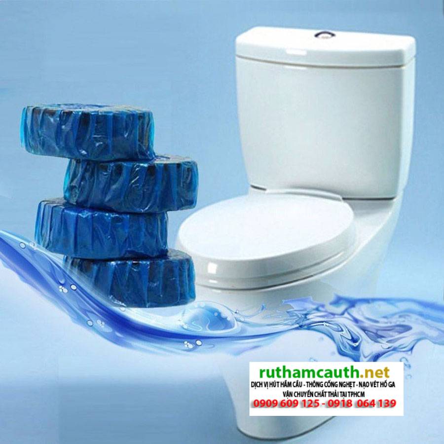 Một viên tẩy bồn cầu dùng được bao lâu