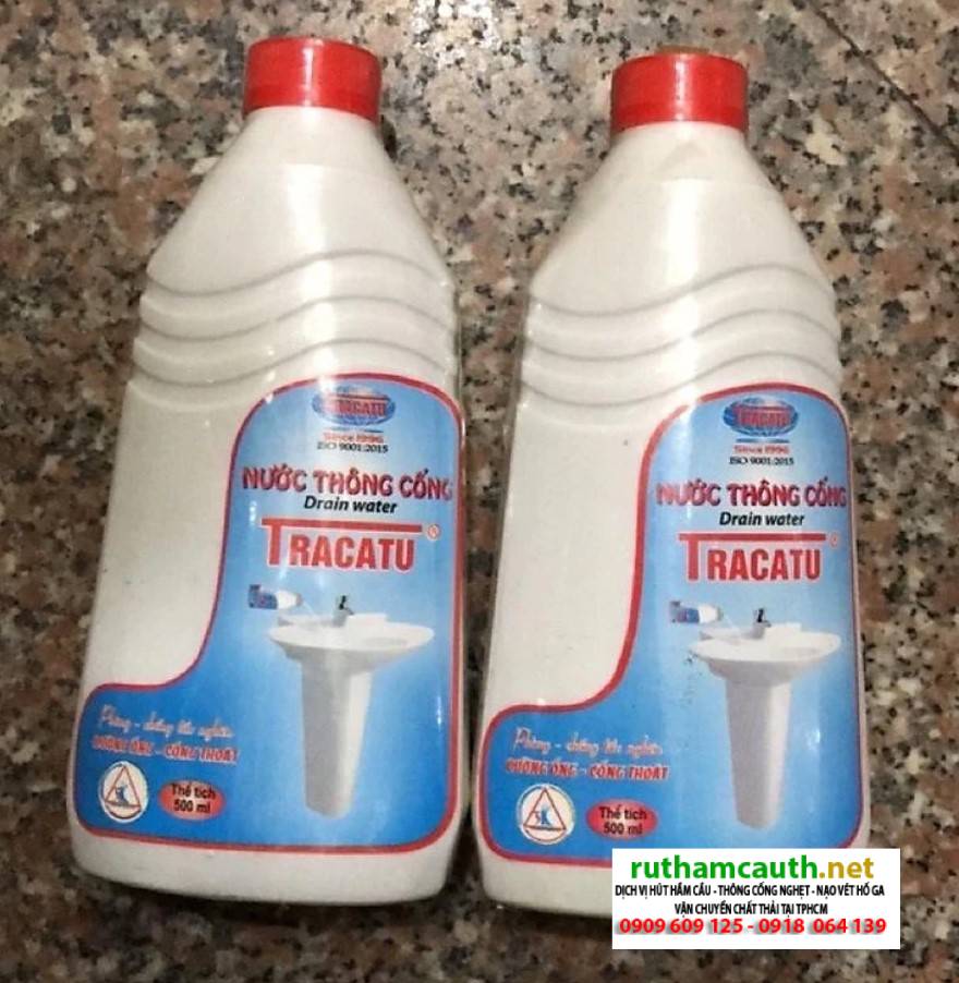 Top 10 loại nước thông cống phổ biến – mua ở đâu?