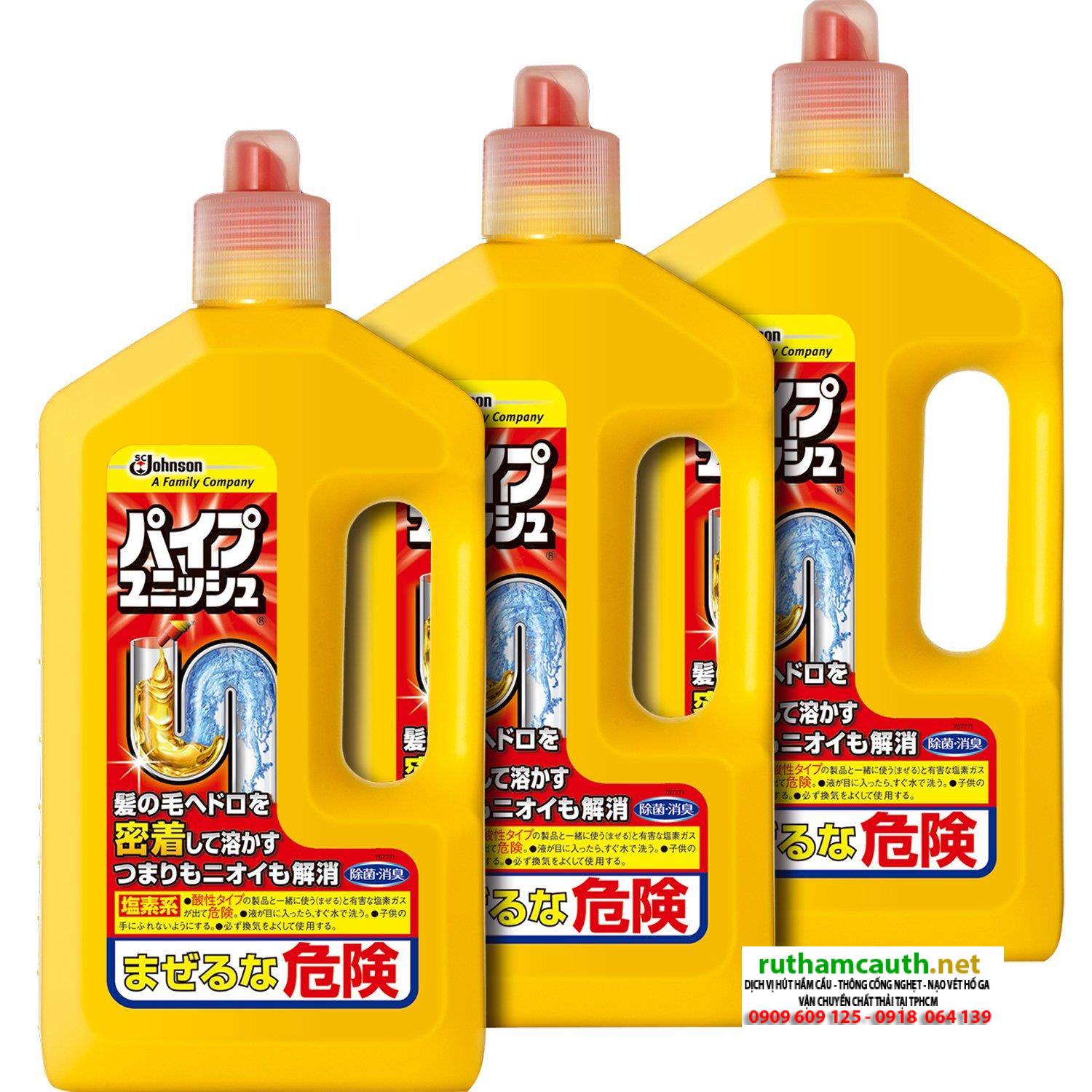 Top 10 loại nước thông cống phổ biến – mua ở đâu?