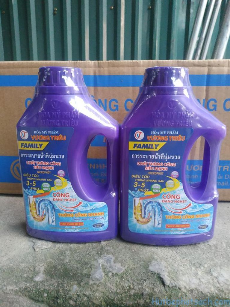 Review 7 Loại NướcThông Cống Được ưa chuộng nhất hiện nay