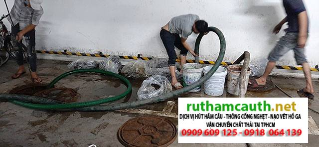 Bảng báo giá dịch vụ rút hầm cầu Phường Bình Tiên