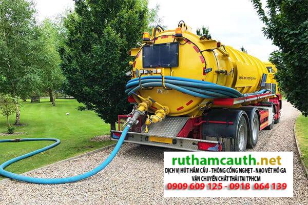 Bảng báo giá dịch vụ rút hầm cầu Phường Bình Tiên