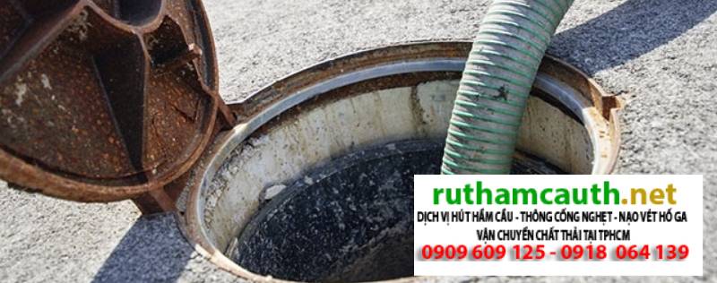 Bảng báo giá dịch vụ rút hầm cầu Phường Chánh Hưng