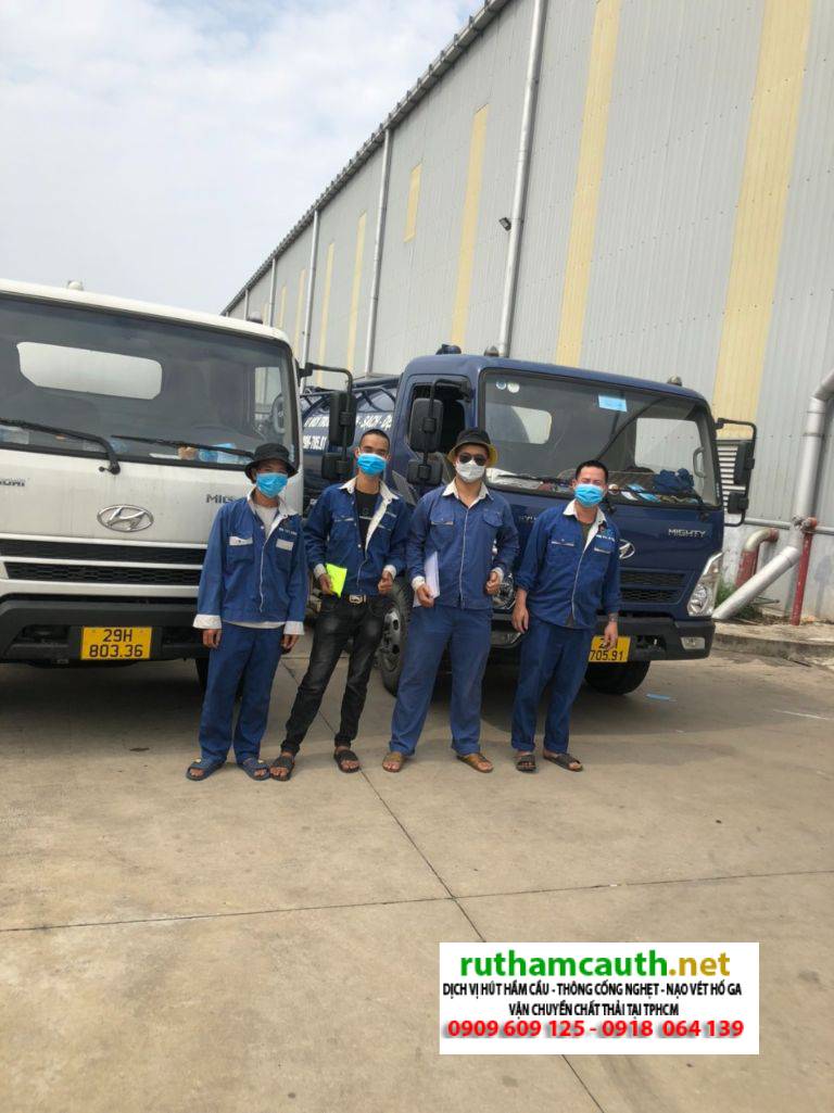 Bảng báo giá dịch vụ rút hầm cầu Phường Chợ Lớn