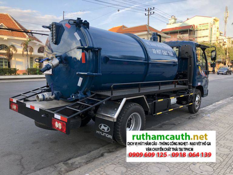 Bảng báo giá dịch vụ rút hầm cầu Phường Chợ Lớn