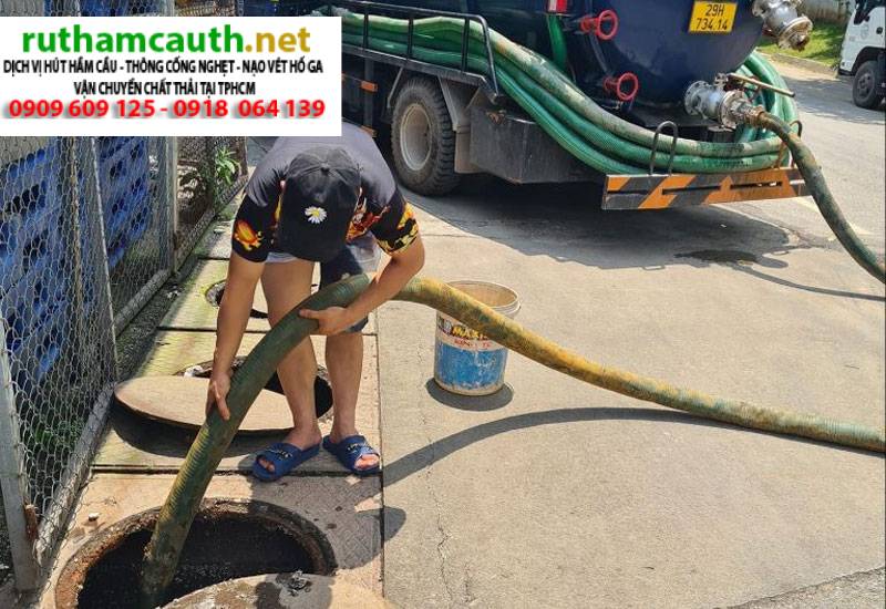 Bảng báo giá dịch vụ rút hầm cầu Phường Tân Hưng