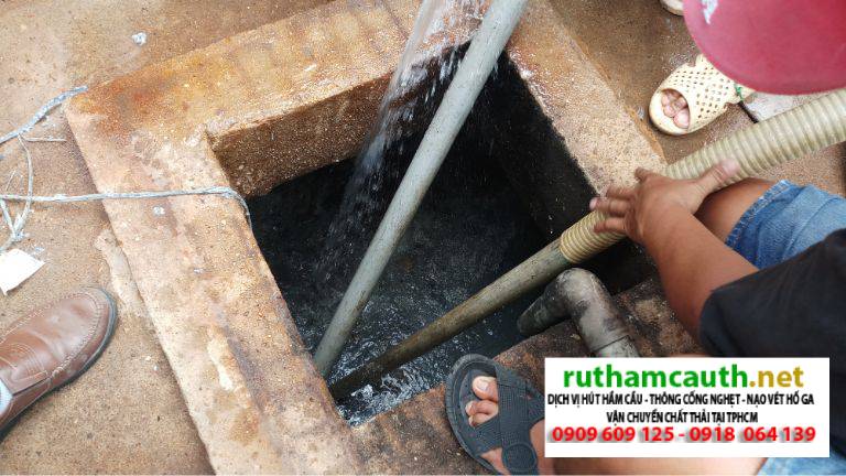 Bảng báo giá dịch vụ rút hầm cầu Phường Vĩnh Hội