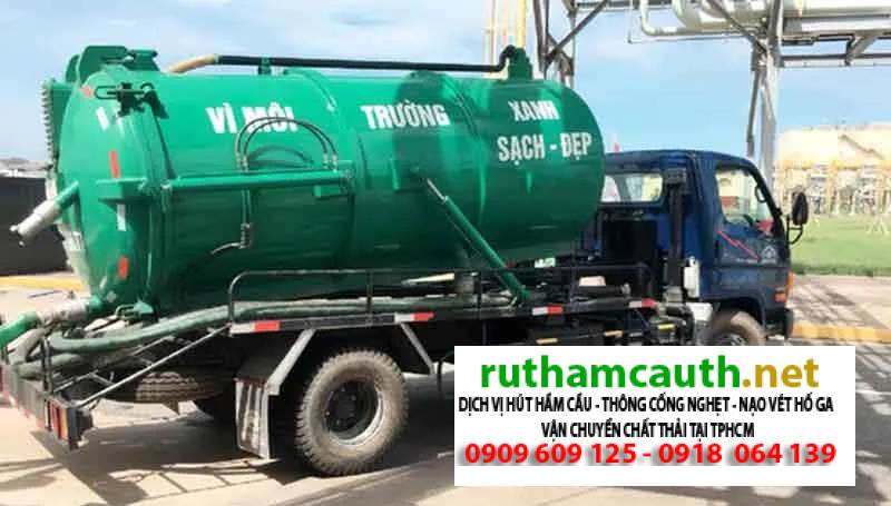 Bảng báo giá dịch vụ rút hầm cầu Phường An Hội Đông