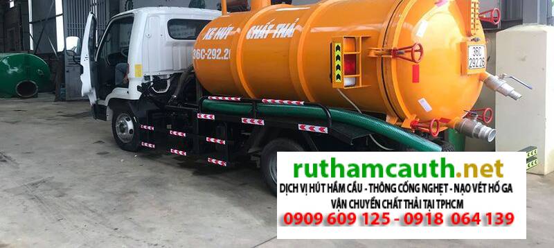 Bảng báo giá dịch vụ rút hầm cầu Phường An Nhơn