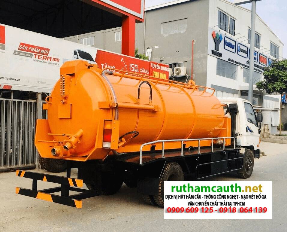 Bảng báo giá dịch vụ rút hầm cầu Phường Hạnh Thông