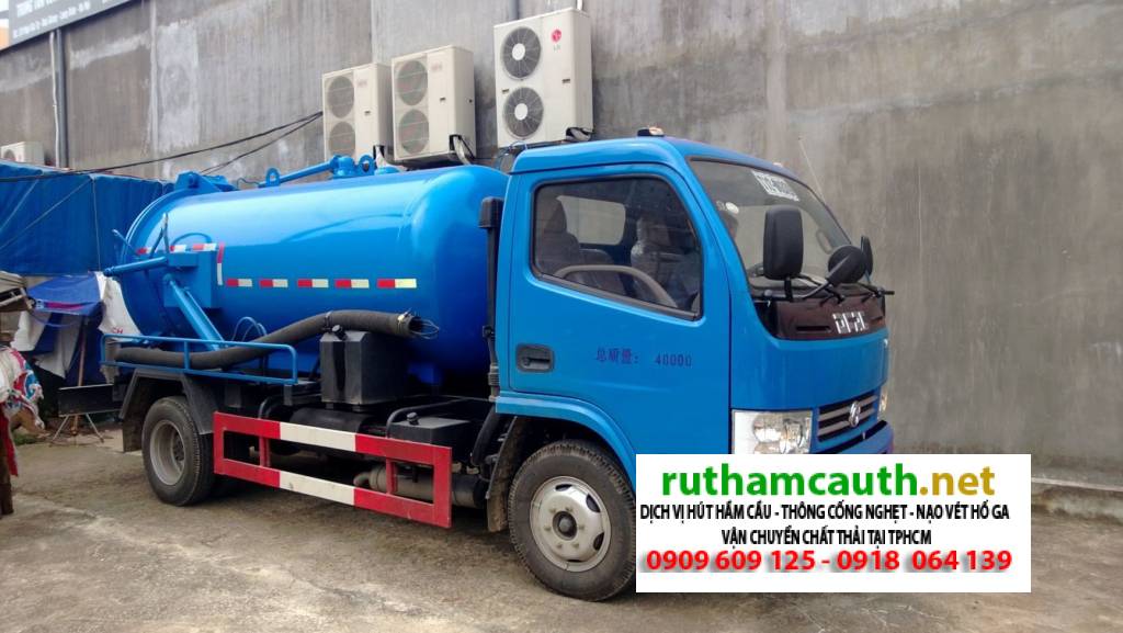 Bảng báo giá dịch vụ rút hầm cầu Phường Gò Vấp