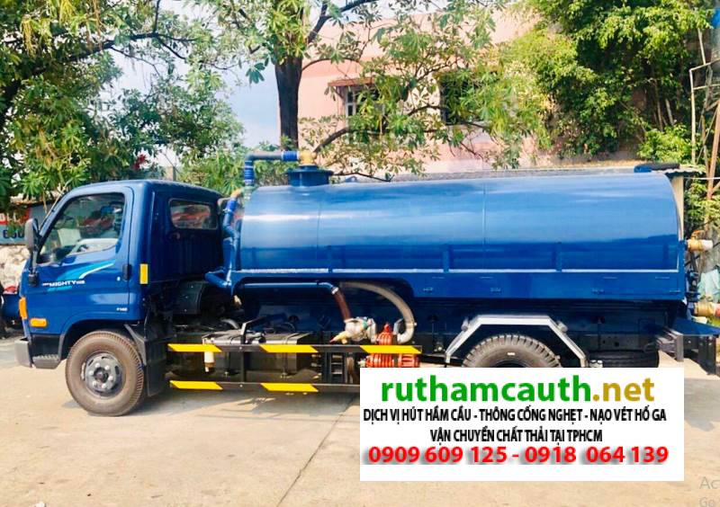 Bảng báo giá dịch vụ rút hầm cầu Phường An Hội Đông