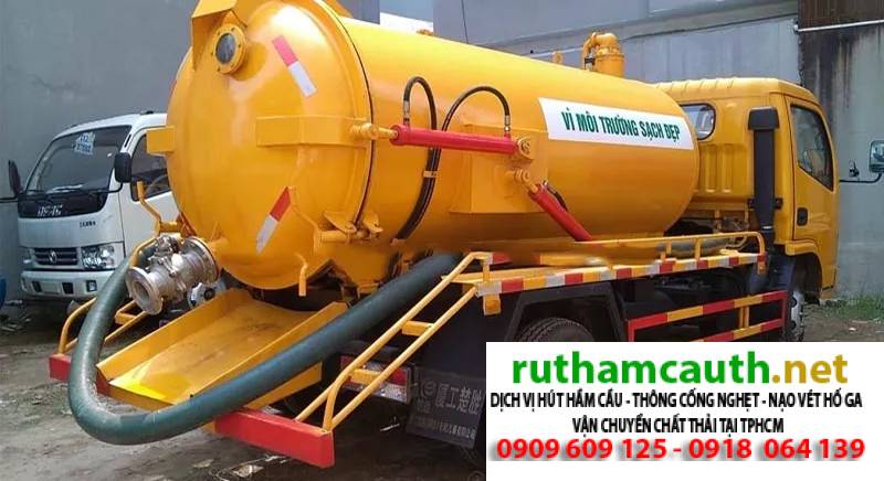 Bảng báo giá dịch vụ rút hầm cầu Phường Long Phước