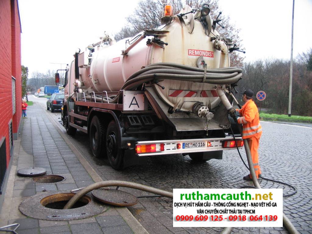 Bảng báo giá dịch vụ rút hầm cầu Phường Long Phước