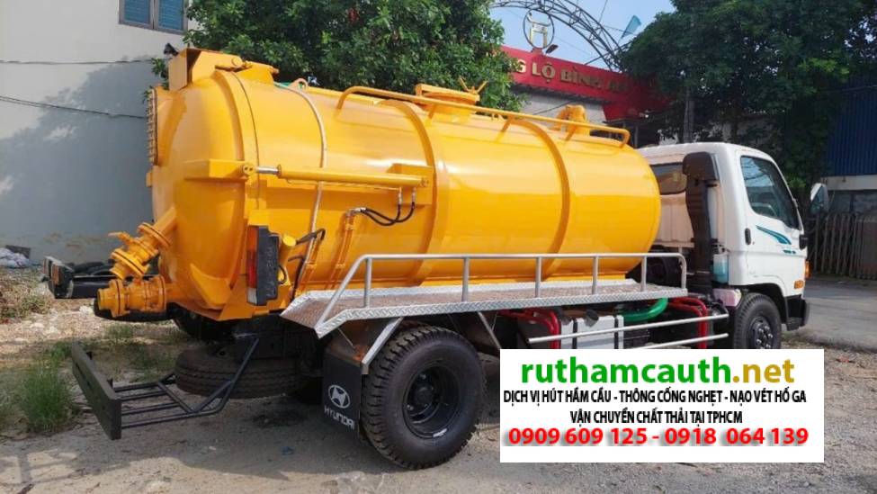 Bảng báo giá dịch vụ rút hầm cầu Phường Hạnh Thông