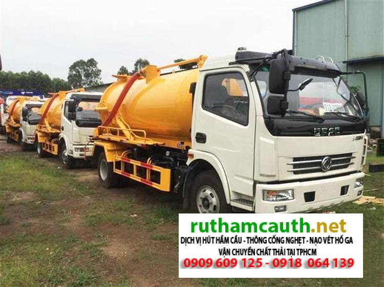 Bảng báo giá dịch vụ rút hầm cầu Phường An Hội Đông