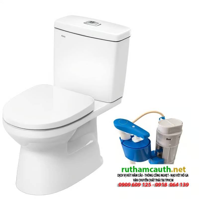 Sửa bồn cầu, sửa toilet, sửa cống thoát nước Hóc Môn