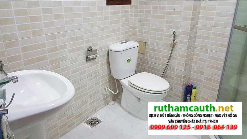 Sửa bồn cầu, sửa toilet, sửa cống thoát nước Hóc Môn