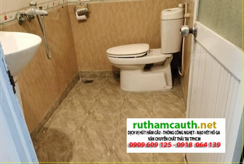 Sửa chữa chống thấm, chống hôi nhà vệ sinh toilet Phường Long Bình