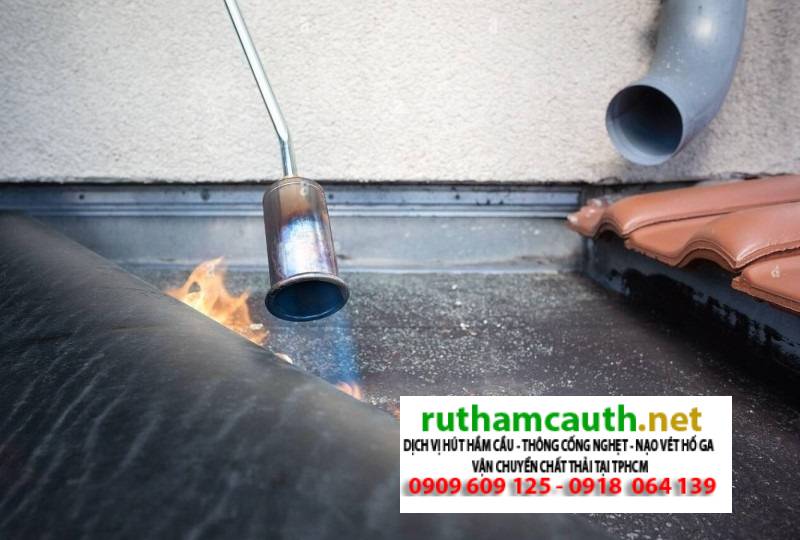 Sửa chữa chống thấm, chống hôi nhà vệ sinh toilet Long An