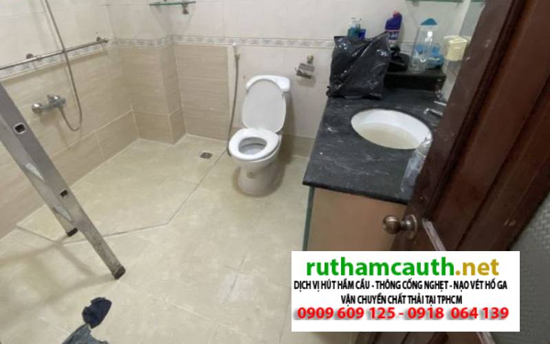 Sửa chữa chống thấm, chống hôi nhà vệ sinh toilet Phường Bình Quới