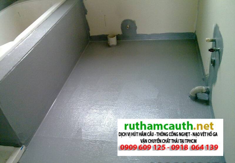 Sửa chữa chống thấm, chống hôi nhà vệ sinh toilet Phường Phú Mỹ