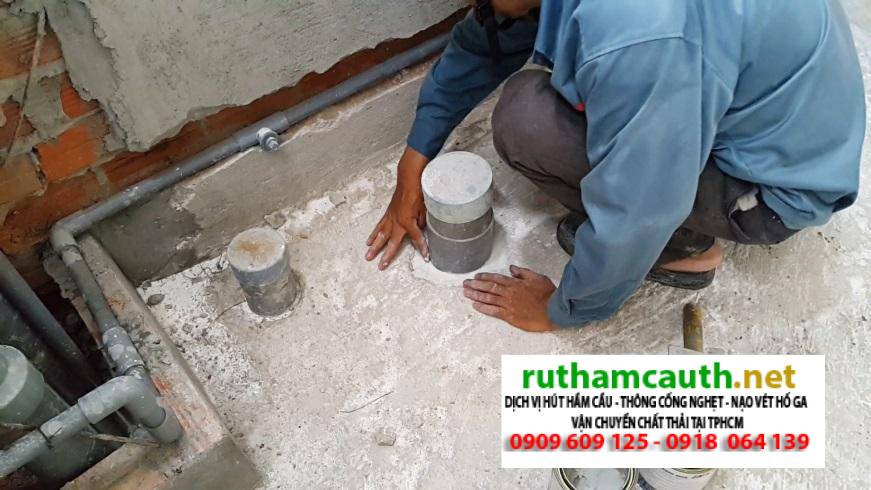 Sửa chữa chống thấm, chống hôi nhà vệ sinh toilet Quận Tân Phú