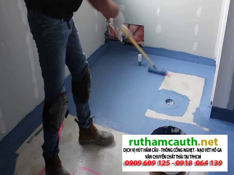 Sửa chữa chống thấm, chống hôi nhà vệ sinh toilet Quận Tân Phú