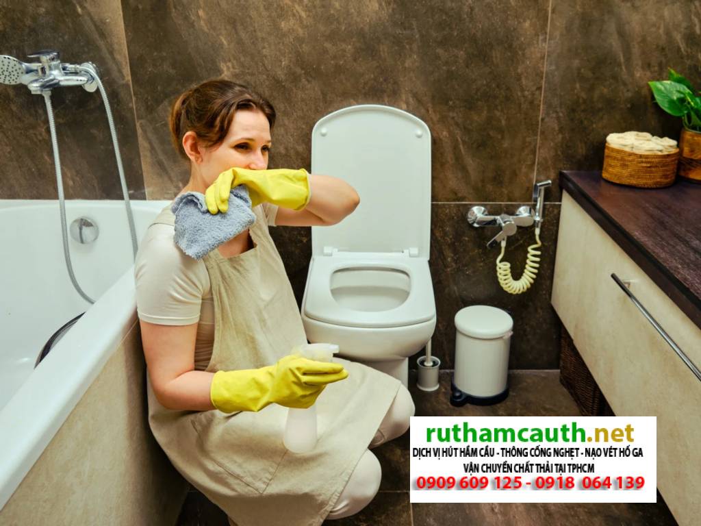 Sửa chữa chống thấm, chống hôi nhà vệ sinh toilet Long An