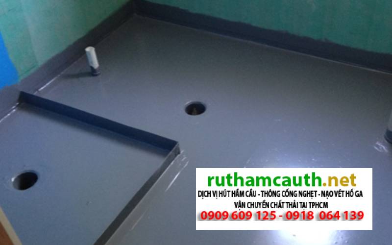 Sửa chữa chống thấm, chống hôi nhà vệ sinh toilet Phường Bình Thới