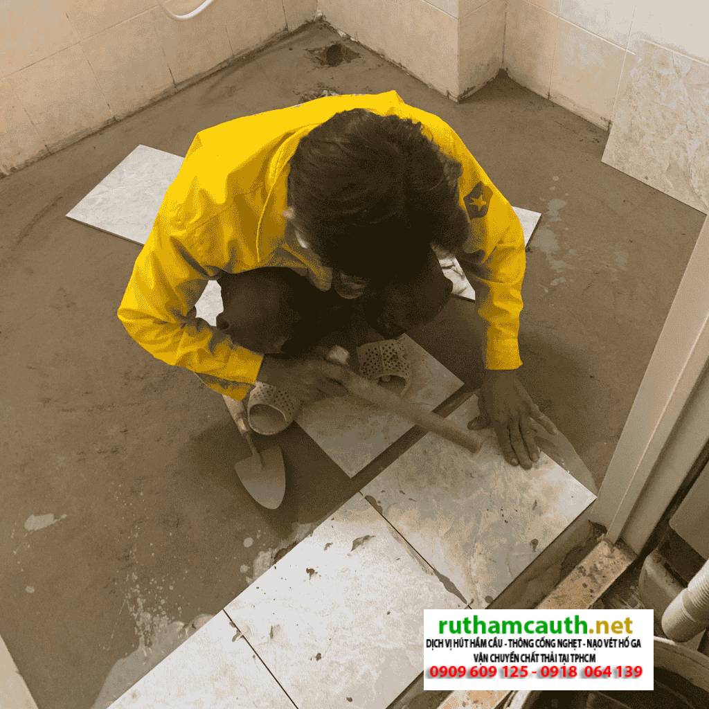 Sửa chữa chống thấm, chống hôi nhà vệ sinh toilet Tây Ninh