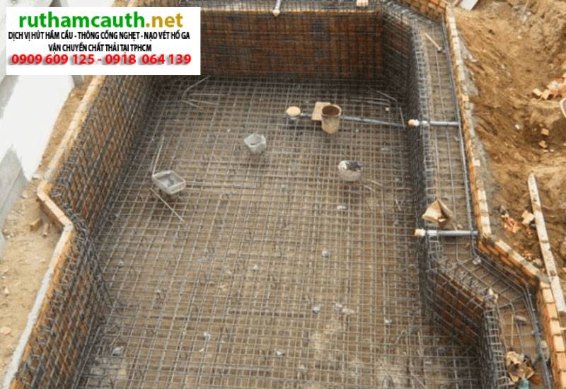 Thép xây bể phốt, bể ngầm: Ưu điểm và lợi ích khi sử dụng thép