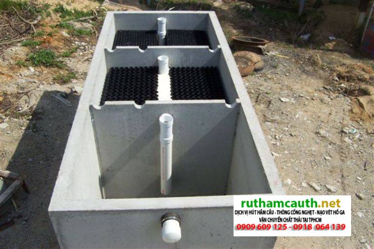 Bể Phốt 3 Ngăn Tiêu Chuẩn: Bản Cad thiết kế, xây đạt tiêu chuẩn