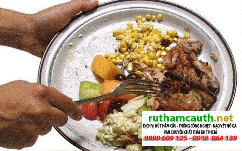 Thói quen gây tắc nghẽn cống thoát nước