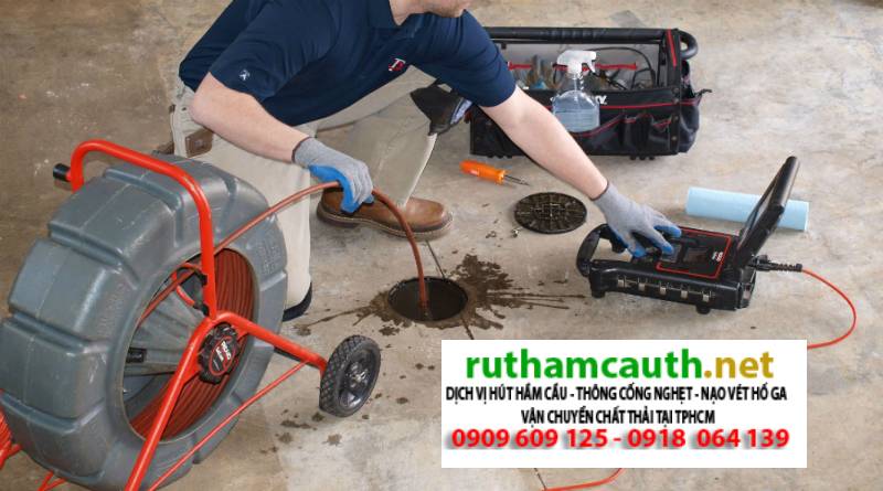 Thông cống nghẹt sân thượng, ống thoát nước mưa